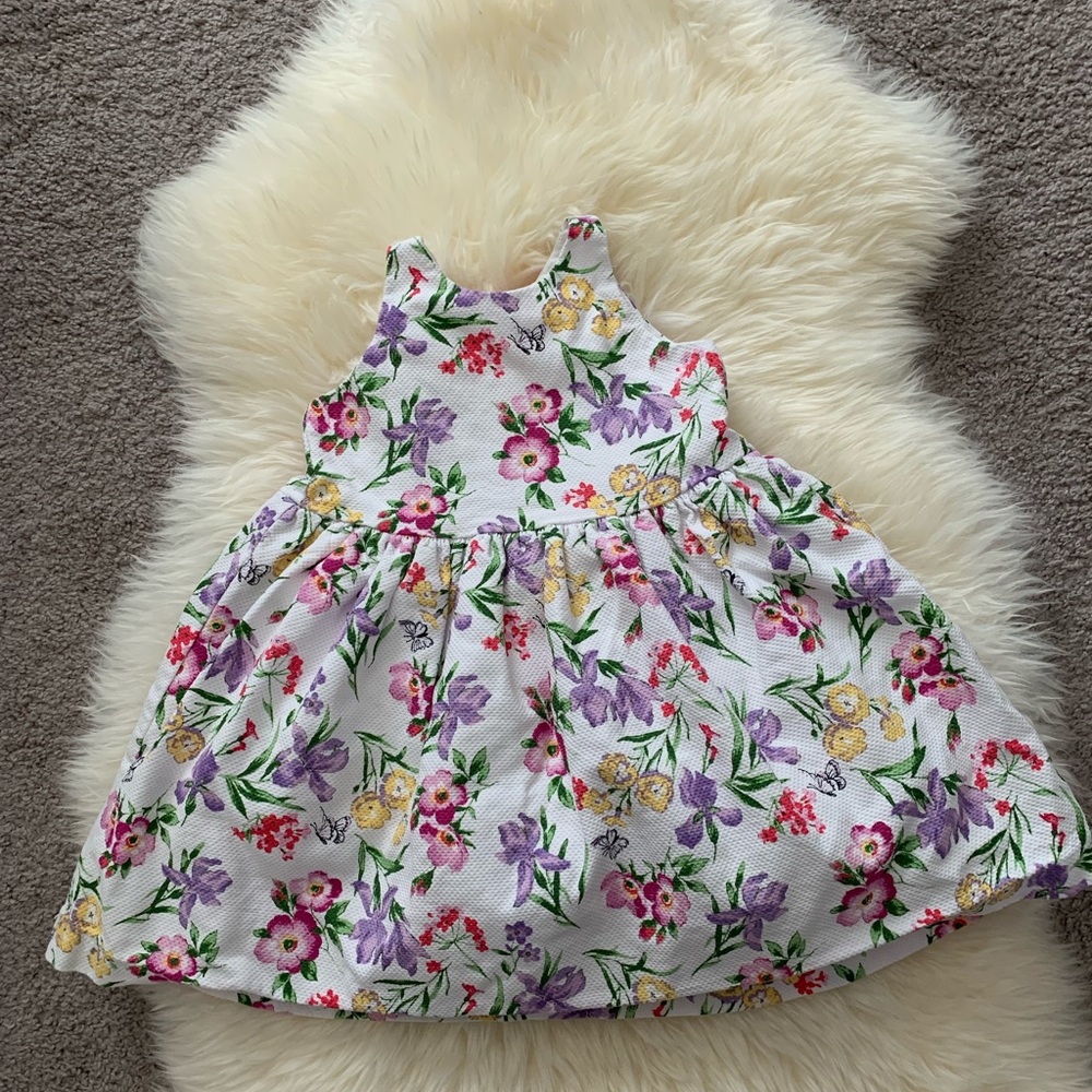 Janie and Jack Baby Floral Dress Size 18 to 24 months
